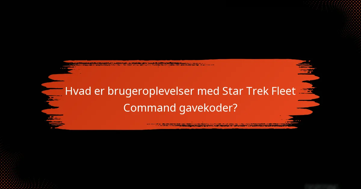 Hvordan kan brugere indløse gavekoder i Star Trek Fleet Command?