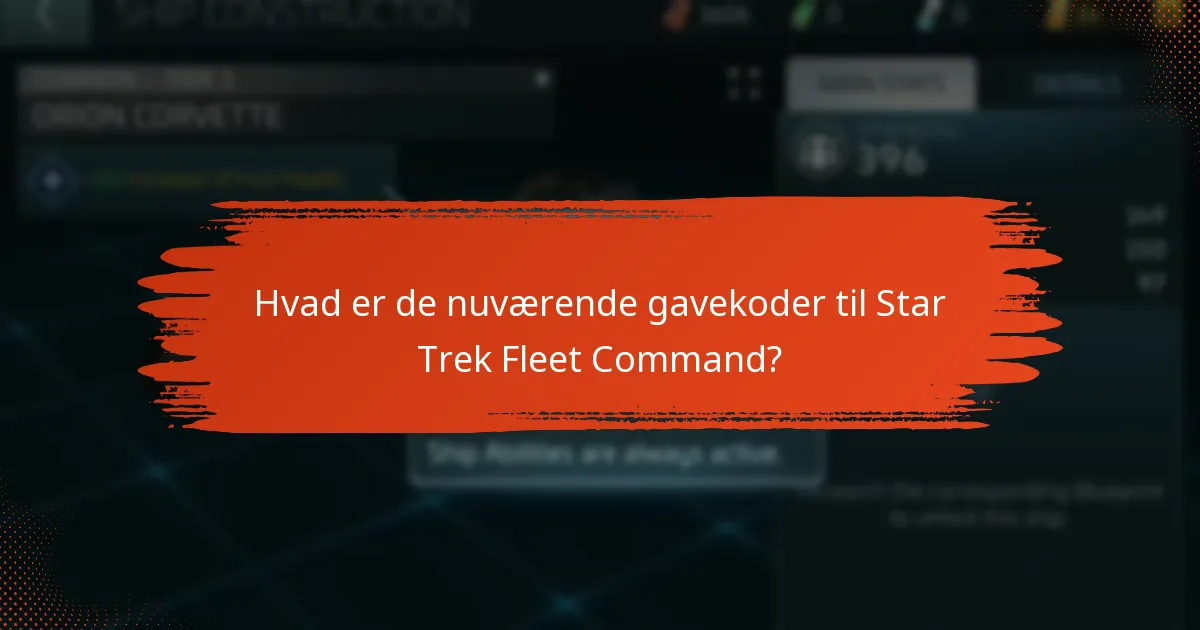 Hvordan bruger jeg gavekoder i Star Trek Fleet Command?