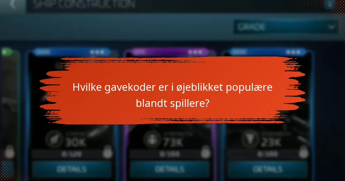 Hvilke gavekoder er i øjeblikket populære blandt spillere?