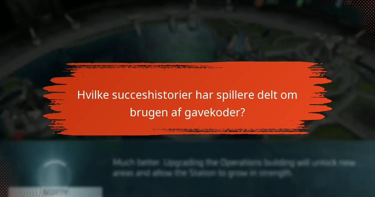 Hvilke gavekoder har de højeste succesrater?